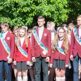 editorial reportage Last bell Lutsk 11th grade high school 14 celebration was held in Lutsk Volyn Region Ukraine, 27.05.16